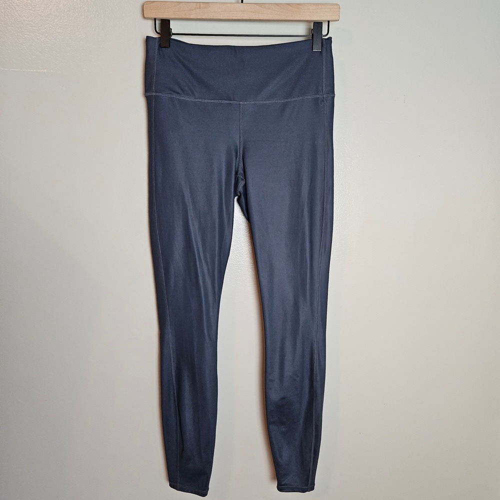 Athleta Mid Rise Leggings Sz MT Tall Grey